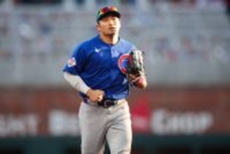 鈴木誠也が大ファインプレー　逆シングルのダイビングキャッチでシカゴのファン大歓声