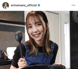 夫は元サッカー日本代表「家でこんな料理が」「豪華」真野恵里菜の手料理がすごい！「岳さんうらやましい」