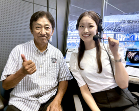 「来年の目標は勝ち試合でたくさん話す」カンテレ・橋本和花子アナウンサー今季最後のプロ野球実況