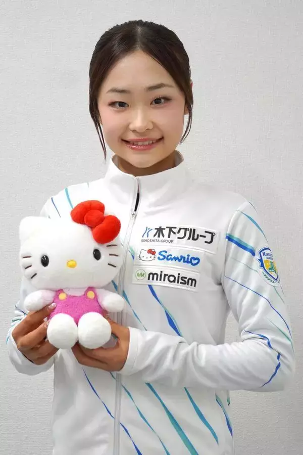 【フィギュア】島田麻央「『ハローキティ』のように誰からも愛される選手を目指し」　サンリオ社とスポンサー契約を発表