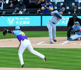 「菅野智之がドジャース戦４回５失点降板で２勝目ならず　VS大谷翔平は３打数２安打…極寒本拠地で９安打浴びる」の画像1