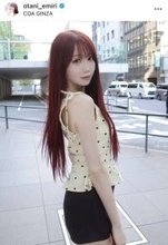 「赤髪にしてみたよ」イコラブ・大谷映美里のイメチェンに騒然！「アニメのキャラみたい」「可愛すぎる！」