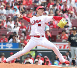 【広島】森下暢仁が８回途中４失点で降板　４勝目　３連投の２番手・高太一がリード守る