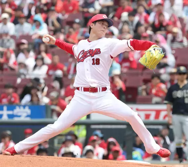 【広島】森下暢仁が８回途中４失点で降板　４勝目　３連投の２番手・高太一がリード守る