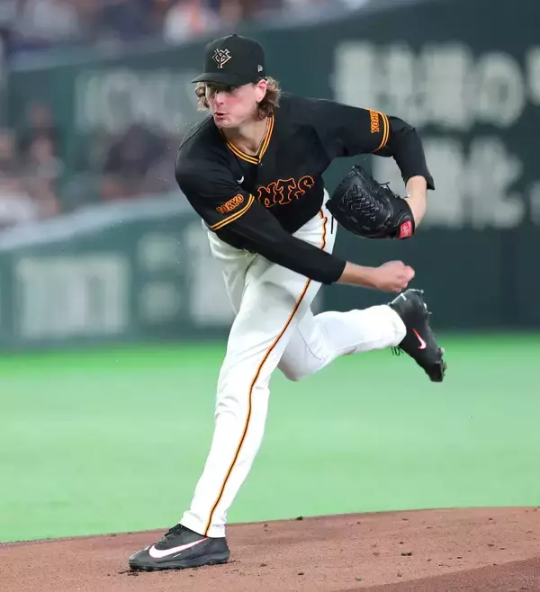 【巨人】ウィットリー　またも５回までノーノー　１か月前もドラゴンズ相手に８回２死まで無安打投球