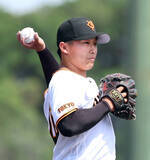 「【巨人】８勝無敗の２１歳左腕・千葉隆広が６回０封　近大のプロ注目剛腕と投手戦…３軍戦」の画像1