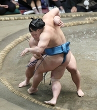 新関脇・伯乃富士が琴栄峰を下して３勝目　黒星先行も「自分の相撲を取れば、結果はついてくる」