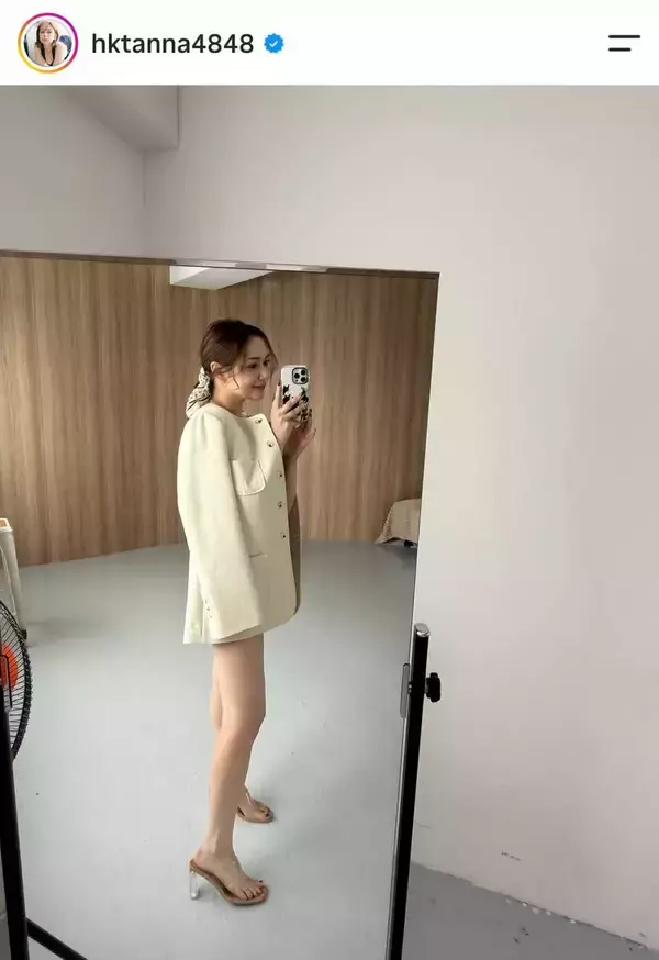 村重杏奈　ジャケットの中が！秘めたスタイル爆発「ええ身体しとる」「刺激的すぎ」「目がいっちゃいます」「いい女」