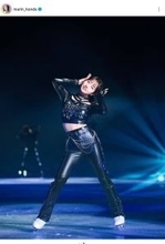 本田真凜さんの美スタイル「めっちゃカッコイイ」「え？！なんで？！」雰囲気ガラリ「発光してます」