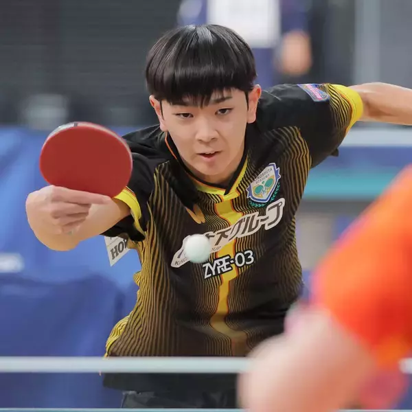 【卓球全日本】世界ユース王者・川上流星がオールストレートでベスト８入り…ジュニア男子の部