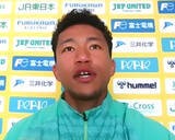 「イサカ・ゼイン　初出場のちばぎんカップへ「緊張感のある試合ができるのはいいこと」ＰＫ戦にも意欲」の画像1