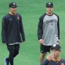 【巨人】２試合連続で８回の登板を回避していた大勢が甲子園に向かわず、ジャイアンツ球場で練習