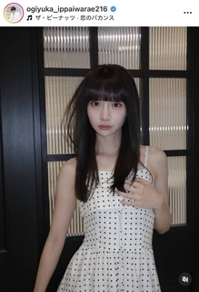 １児の母になった２７歳元アイドル　素肌＆肩出しショットが「妖精やん」「スリムできれい」荻野由佳が公開