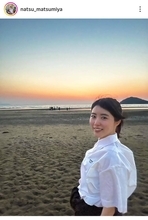 元「ミス学習院」の女優・松宮なつ　６月末で事務所退所を報告「心より感謝」元サッカー日本代表と昨年結婚