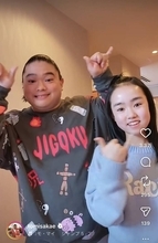 ＶＩＶＡＮＴのドラム＆ジャミーン、息ピッタリなダンス姿に「癒されました」「２人揃って可愛すぎる」「安心感たまりません」