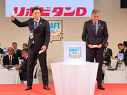 【ドラフト】“外れ１位”で近大・宮原を指名　荒木球団本部長補佐「意気消沈しているところで、次に（交渉権を）取れたので、ホッとしています」