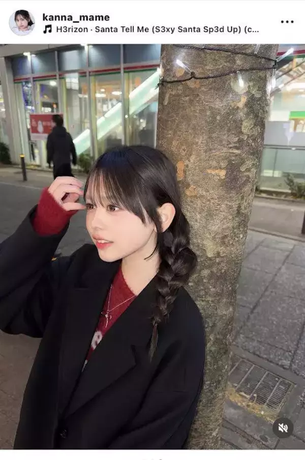 カジサックの美人娘「彼氏目線」彼女感満載ショットが好評 　梶原叶渚が投稿