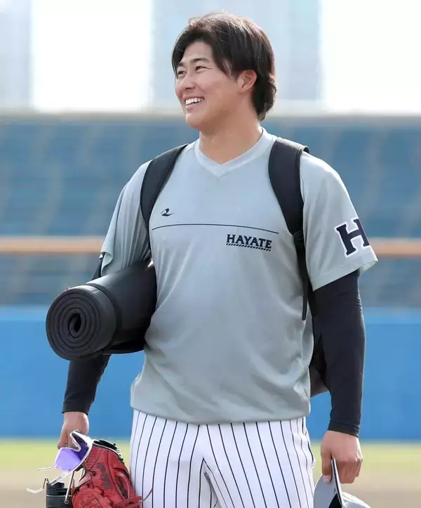 【巨人】代木大和が首脳陣、選手らと再会　６月末までハヤテに派遣の最速１５５キロ左腕…２軍・ハヤテ戦