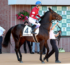 【札幌５Ｒ・２歳新馬】藤田晋オーナーの２・５億円馬スワッグウォークは直線伸びず４着　武豊騎手「まだ仕上がり途上」