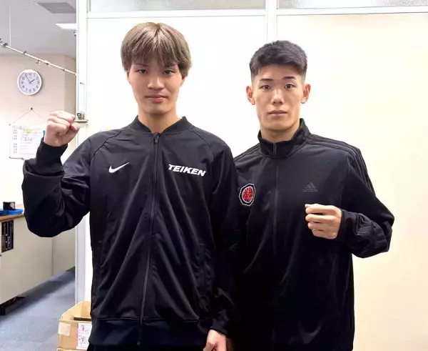 【ボクシング】帝拳ジムのホープ２人が３日プロデビュー　全日本王者・中山颯太「自分だけが一方的に殴る」高校３冠・古城佑馬「倒し切りたい」
