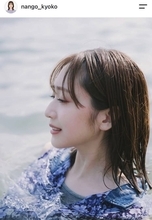 「湖に入りました」ＴＢＳ南後杏子アナが“濡れ髪”「いつみても可愛すぎます」「写真集、期待」の声