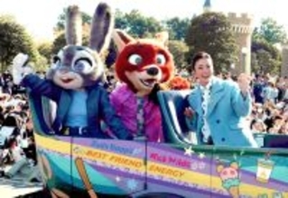 上戸彩　東京ディズニーランドでスペシャルグリーティングに登場「ズートピア２」の公開記念で
