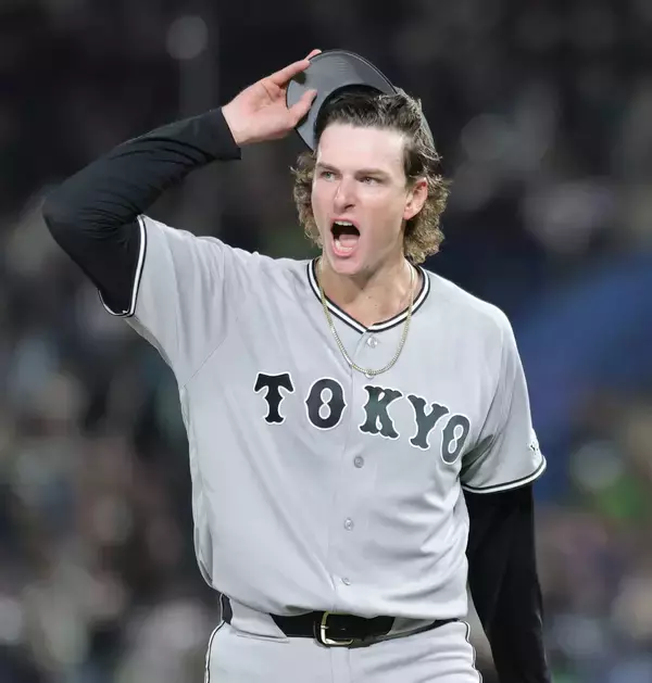 【巨人】ウィットリー大変身　最速１５５キロで７回２安打０封、９奪三振　首位ヤクルト相手に２回以降は圧巻の無安打投球･･･来日初勝利の権利