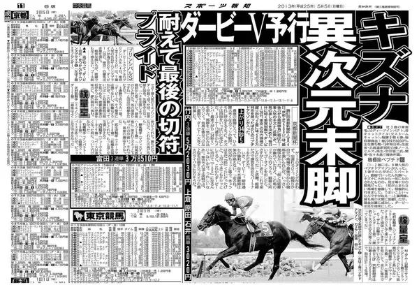 【競走伝】「これで楽しみになった」武豊騎手がダービー制覇を意識したキズナの大外一気　１３年・京都新聞杯