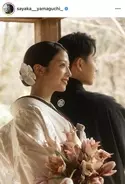 元ミス立教グランプリ！フリーアナが結婚報告　白無垢姿が「むっちゃ綺麗」２ショット公開の山口清香アナ