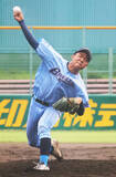 「【大学野球】びわこ成蹊スポーツ大・小松勇輝が７回１失点　１９２センチの小島一哲とともにプロ志望届提出」の画像1