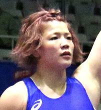 【レスリング】女子７６キロ級の鏡優翔が初戦を突破　ウズベキスタン選手に１０―０　同級初、女子の最重量級では６大会ぶりの金メダル目指す