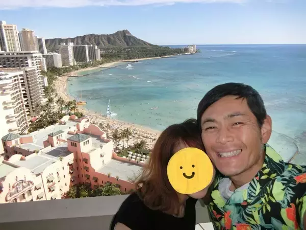 ココリコ遠藤章造　妻とのラブラブショット！１０年前のハワイ旅行…妻・まさみさんが公開　再婚から１１年