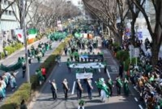 アイルランドと日本の絆　緑色に染まる愛国の祭り「セント・パトリックス・デー」今年も開催