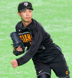 「【巨人】「火がつきました」ドラ３・山城京平が開幕３ 戦目に先発へ　ドラ１竹丸の開幕星でスイッチオン」の画像1