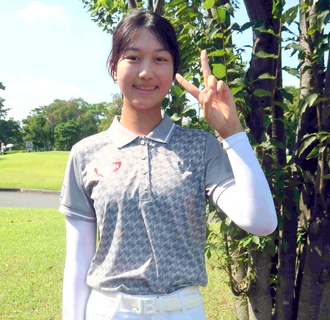 【ゴルフ】サッカー元日本代表の父・三浦淳宏氏からアツい激励　１５歳・三浦由楽が４差１３位発進…日本ジュニア選手権