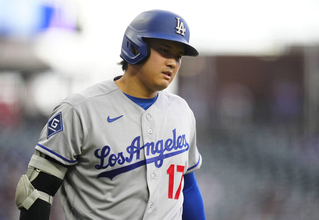 大谷翔平、２回の一打逆転チャンスで見逃し三振　一度は四球判定も…ロボット審判で覆る　敵地歓声　１４打席無安打と我慢の時