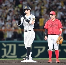 【阪神】７連敗でストップ…優勝Ｍ１３に　佐藤輝明の先制二塁打から約１か月ぶり中軸が打点そろい踏み　高橋遥人は６回２失点で１４勝目