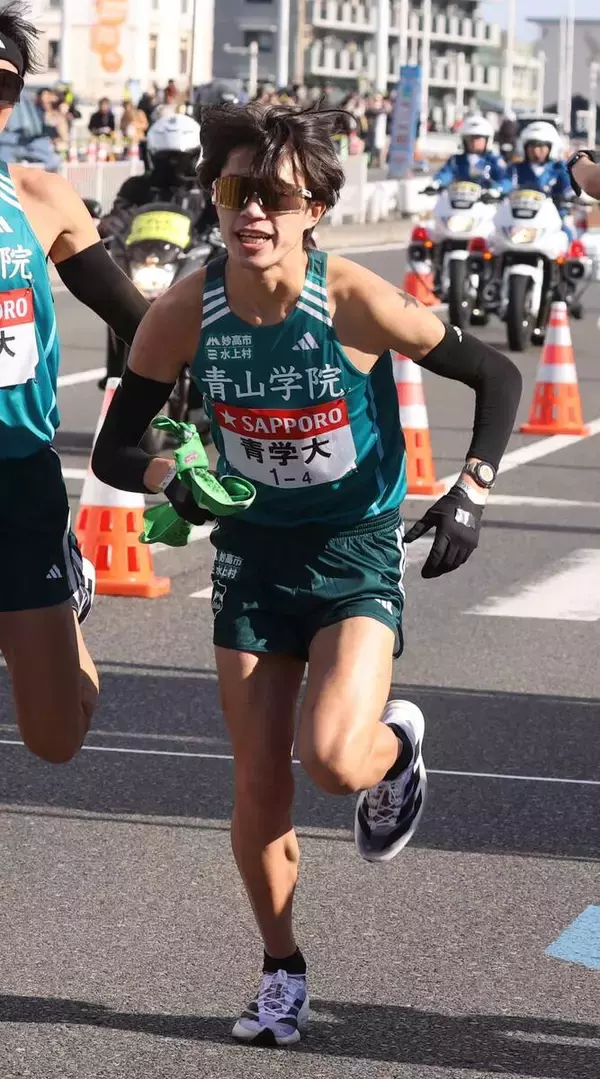 【箱根駅伝】青学大アクシデント乗り越え往路Ｖ　原晋監督「よくやってくれた」緊急出場の４区・平松亨祐たたえる