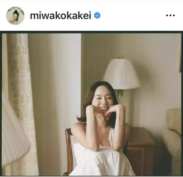 筧美和子、個人事務所設立を発表　ＹｏｕＴｕｂｅチャンネル開設も報告「これまで以上に表現の幅を広げていけたら…」