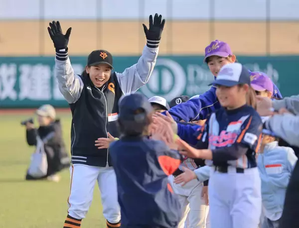 【女子野球】Ｇタウンで女子学童イベント、日本代表も驚き「レベル高かった」
