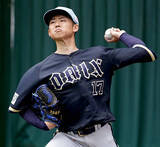 「【オリックス】ＷＢＣ日本代表の曽谷龍平が松坂大輔氏の前で３５球「緊張しました（笑）」ピッチコムも確認」の画像1