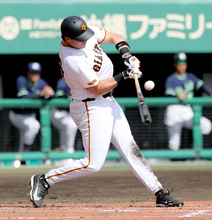 【巨人】来日初安打のダルベック「意思を首脳陣の皆さんに表明させてもらいました」２２日の遠征に志願参加