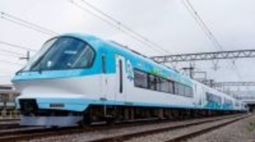 みえ応援ポケモン装飾の近鉄列車「ミジュマルライナー」で車掌さんになろう！…４．１８鳥羽駅