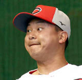 「【広島】森翔平が３回５安打３失点　４四球与え制球に苦しむ場面も　２年連続開幕ローテ入りへアピールならず」の画像1