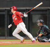 「【楽天】 連敗ストップへ伊藤裕季也が先制打　辰己涼介と黒川史陽は４戦ぶり安打　」の画像1