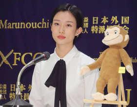 河合優実　「おさるのジョージ」著者夫妻の半生を描いた映画でナレーション担当「どの年齢の人も心地よく誘われるように」