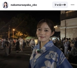 母は大物女優、中村彩賀アナの浴衣姿披露に騒然！「可愛さ何倍増し」