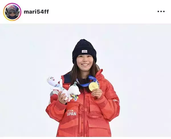 スノボ深田茉莉、金メダル獲得を自らＳＮＳで報告「あの失敗があって今回…」ファンから祝福殺到…女子スロープスタイル