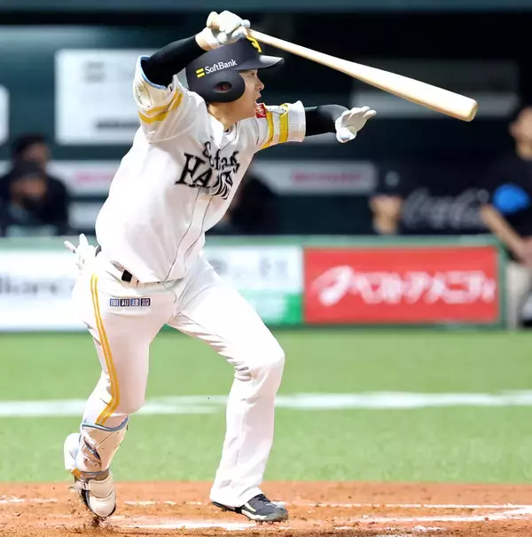 「【ソフトバンク】今季初スタメンの川瀬晃、同点打＆好生還とハッスル！「とにかくチャンスを生かすことができて良かった」」の画像