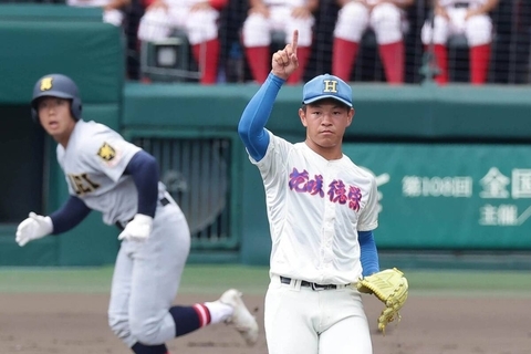 【甲子園】プロ注目最速１４８キロ黒川凌大が５回無失点　花咲徳栄エース初回は三者連続三振　仙台育英・古川諒弥と緊迫の投手戦